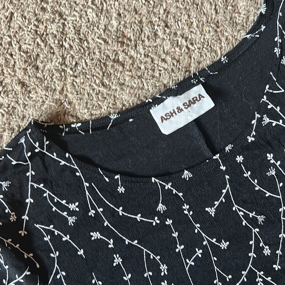 vintage floral shirt dress - Picture 2 of 3